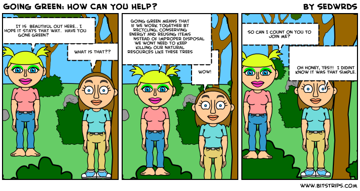 Going Green: How Can You Help?