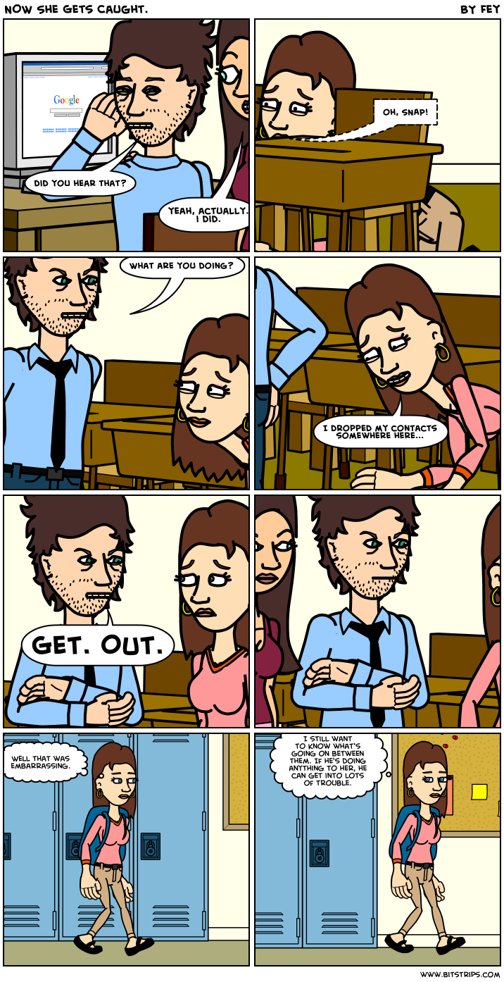 NOW She Gets Caught.