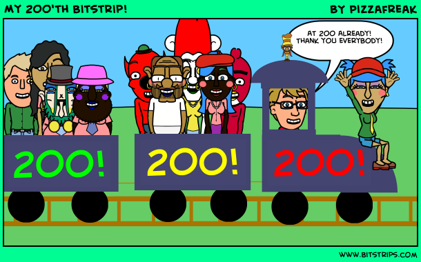 My 200'th Bitstrip!