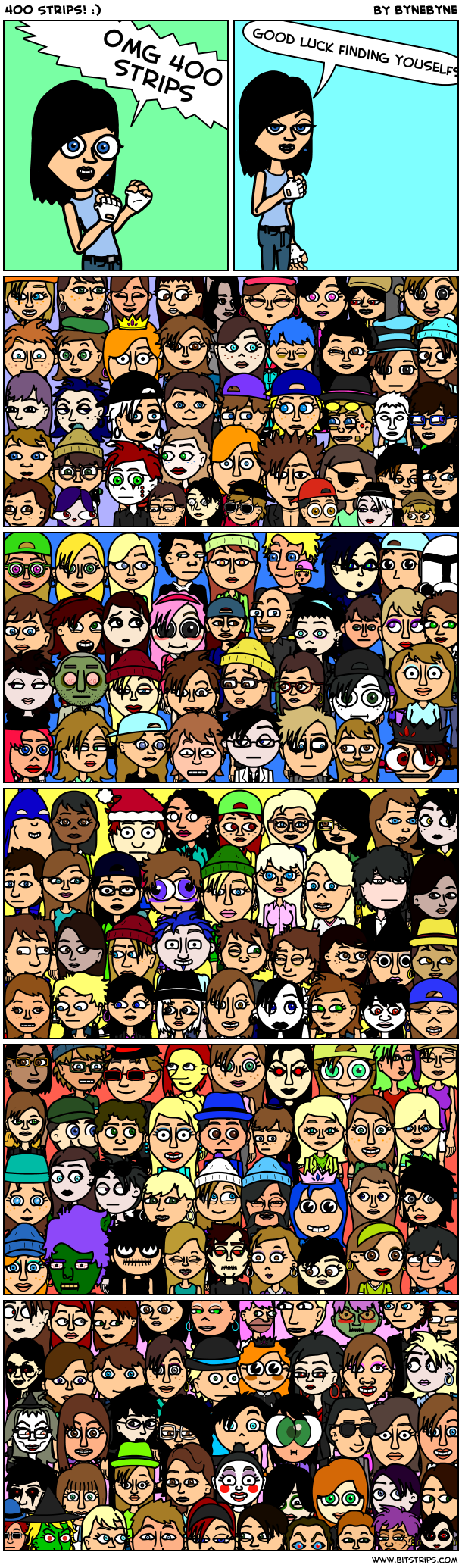 400 Strips! :)