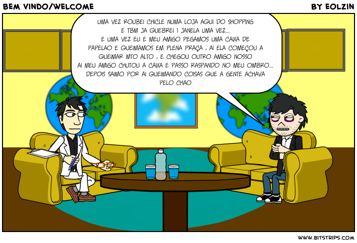 bem vindo/welcome