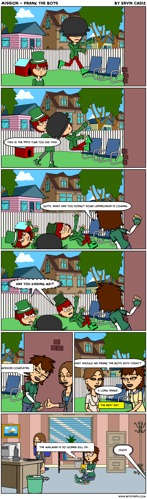 Mission - Prank the boys
