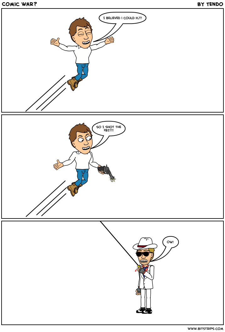 Comic war?