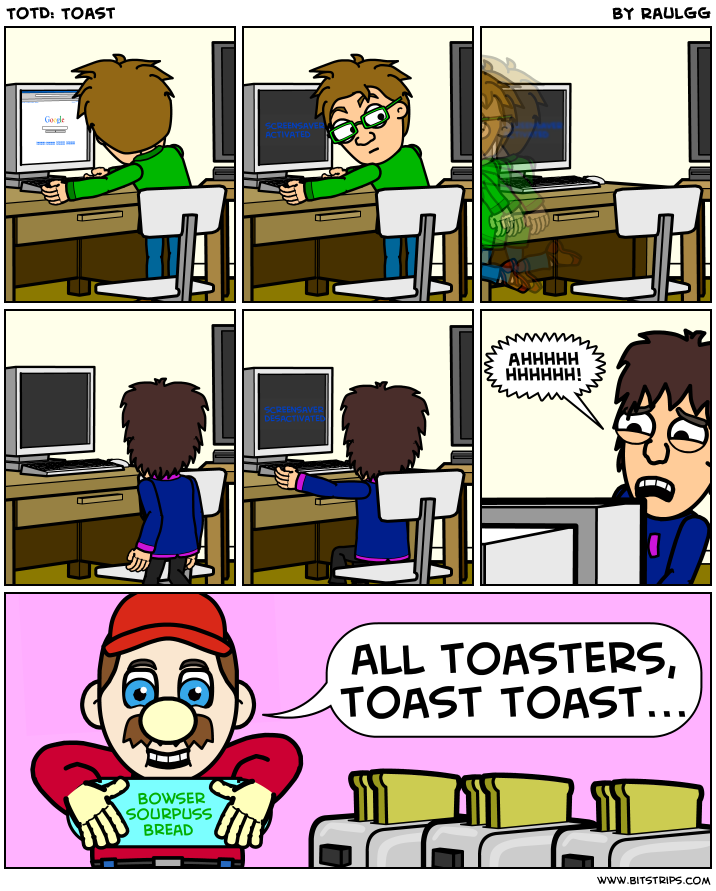 TotD Toast Bitstrips