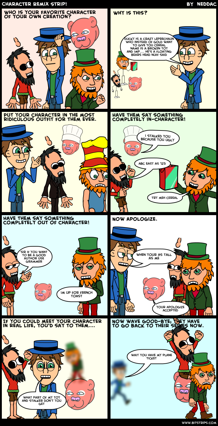 Character Remix Strip!