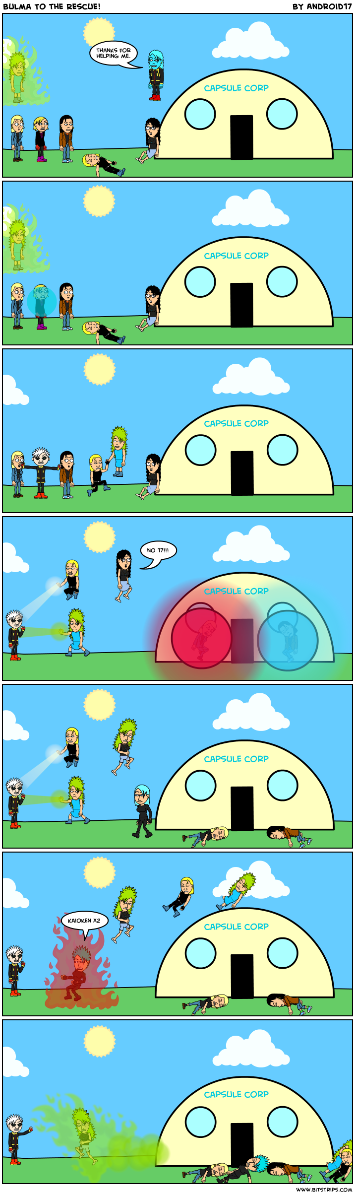 Bulma To the Rescue!