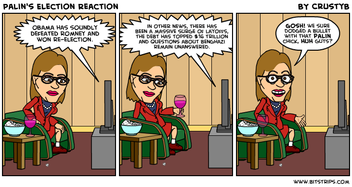 Palin's Election Reaction