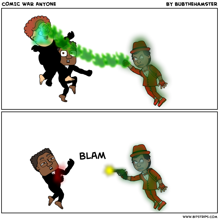 cOMIC wAR ANYone