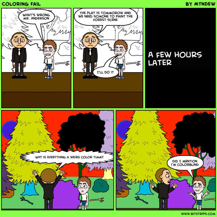 Coloring Fail