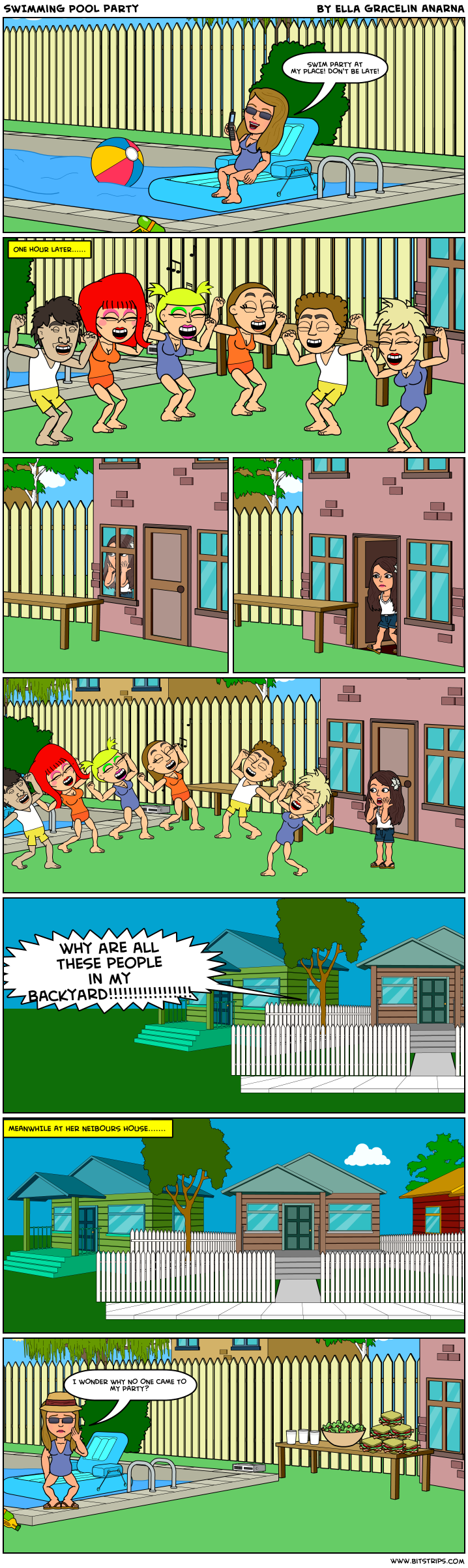 sWImmiNG PooL pARTy 