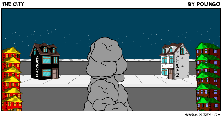The city