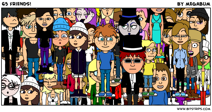 65 friends!