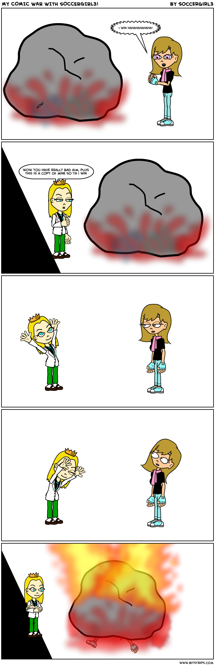MY COMIC WAR WITH SOCCERGIRL3!