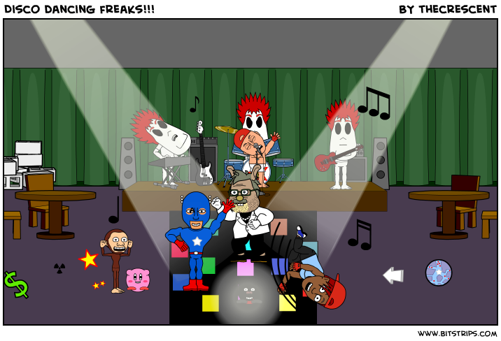 Disco dancing freaks!!!
