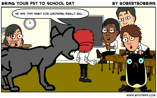 Bring your pet to school day