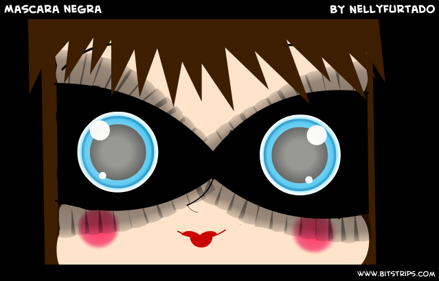 Mascara negra