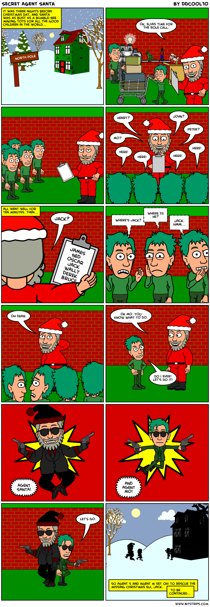 Secret Agent Santa