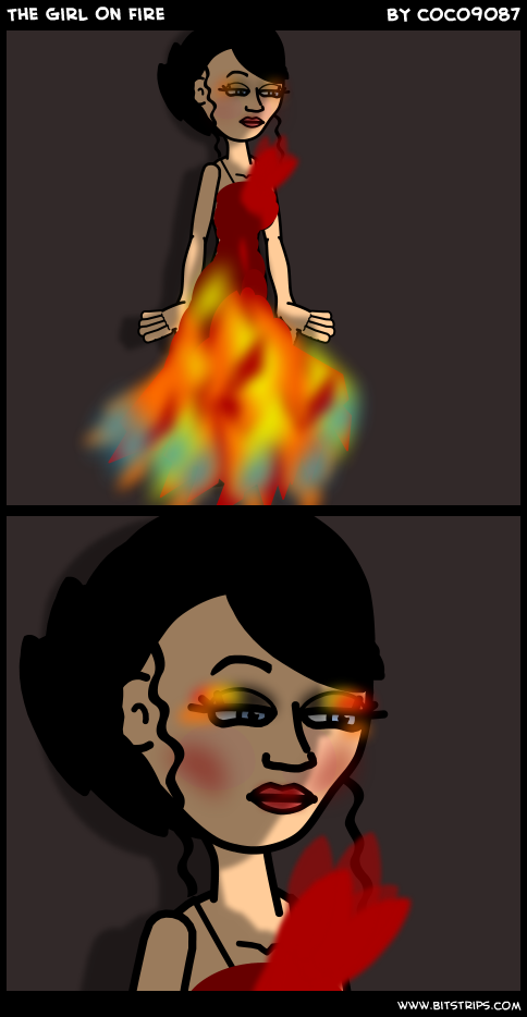 The Girl On Fire