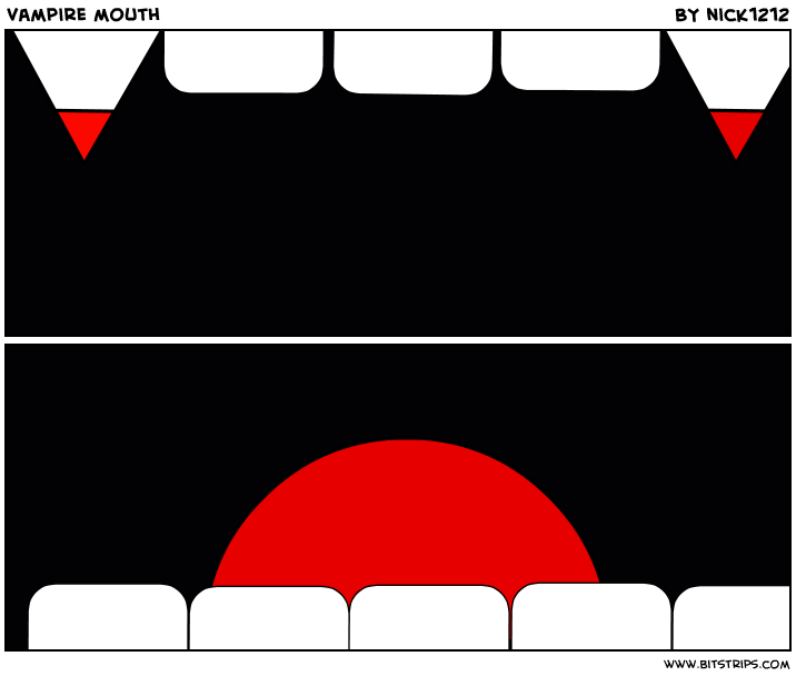 vampire mouth