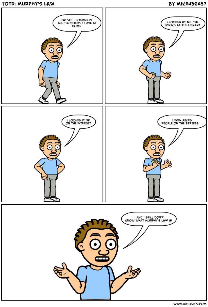 TotD: Murphy's Law