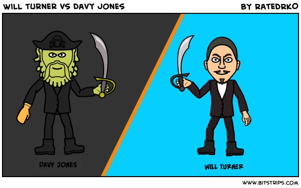 Will turner vs Davy jones