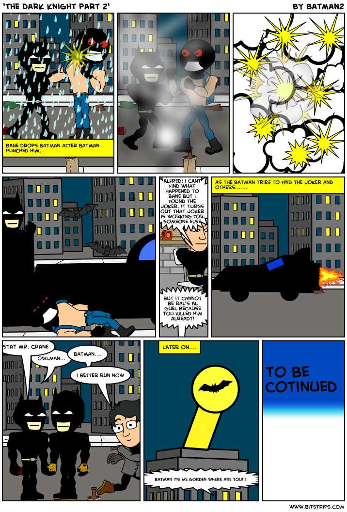 'the dark knight part 2'