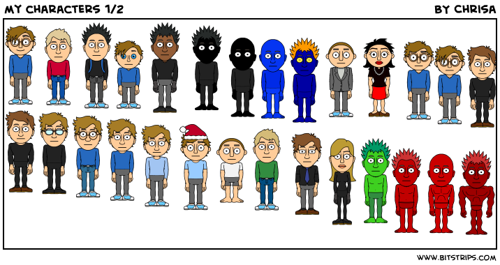 my characters 1/2