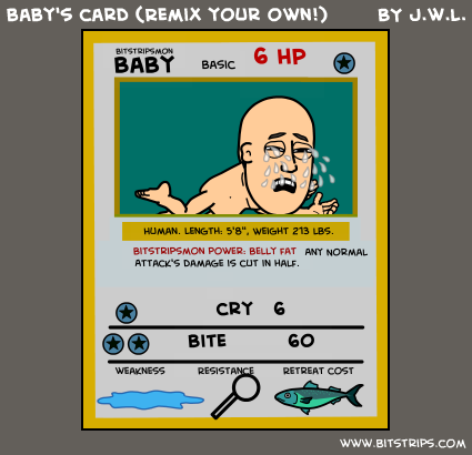 baby's card (Remix your own!)
