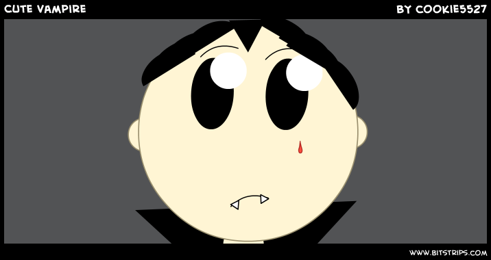Cute vampire
