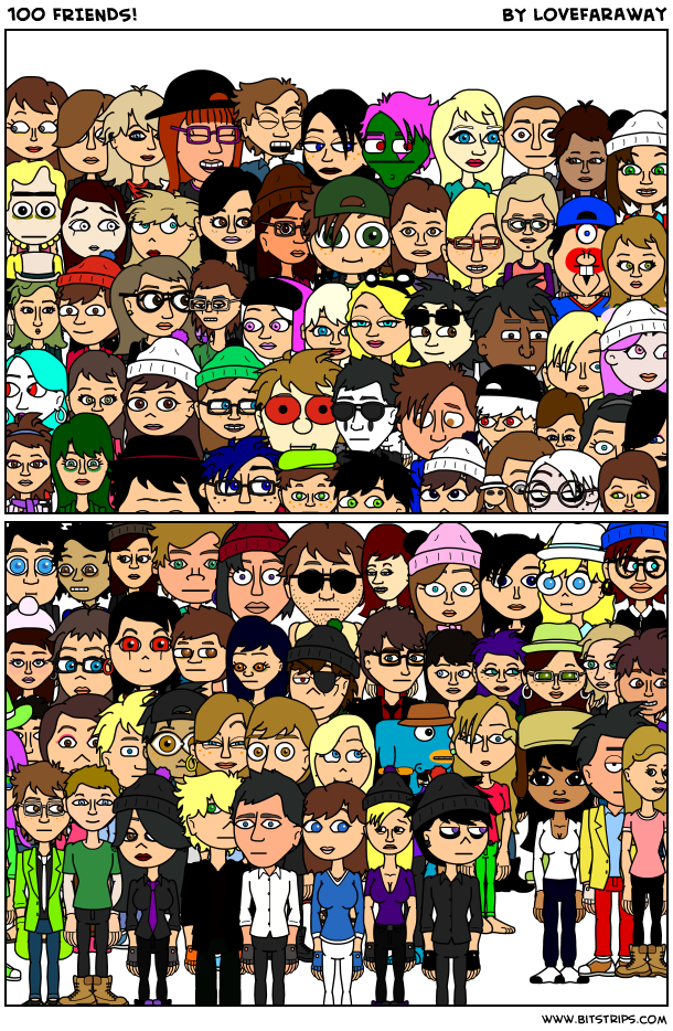 100 FRIENDS!