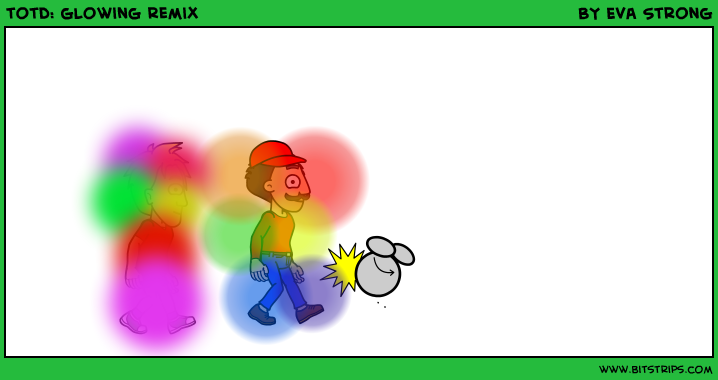 totd: glowing remix