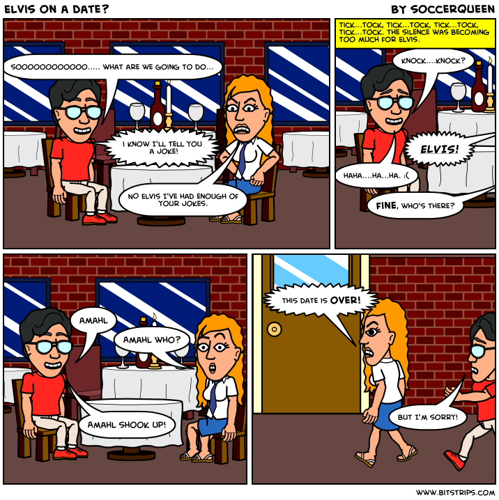 Elvis on a date?