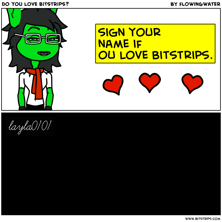 do you love bitstrips?