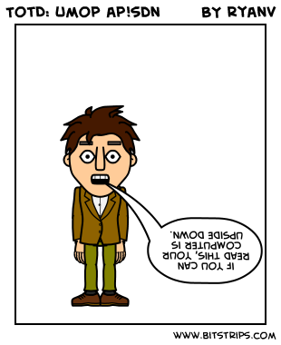 TotD: umop ap!sdn