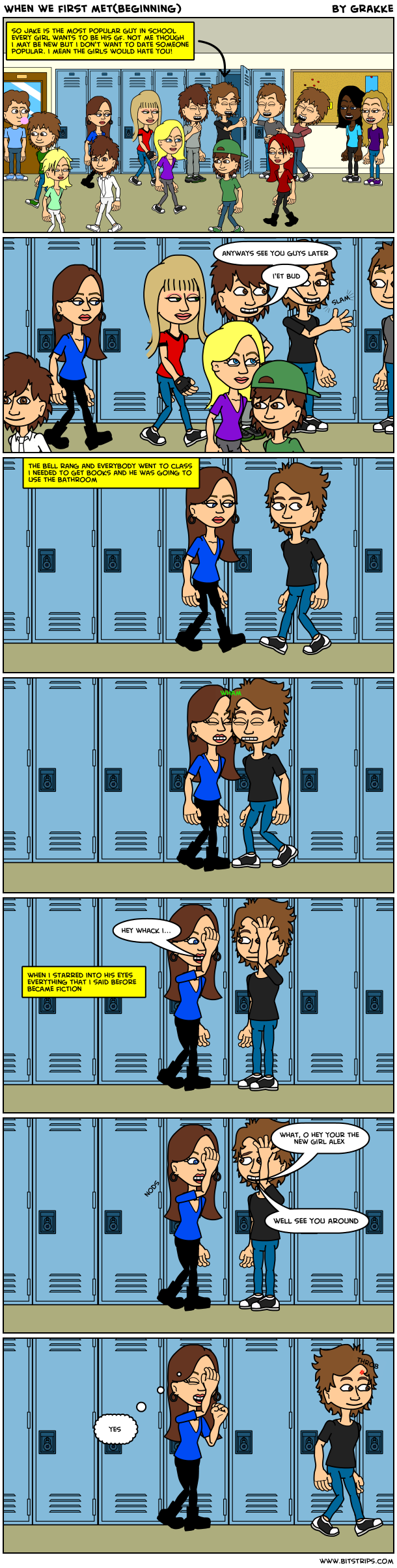 When we first met(beginning)