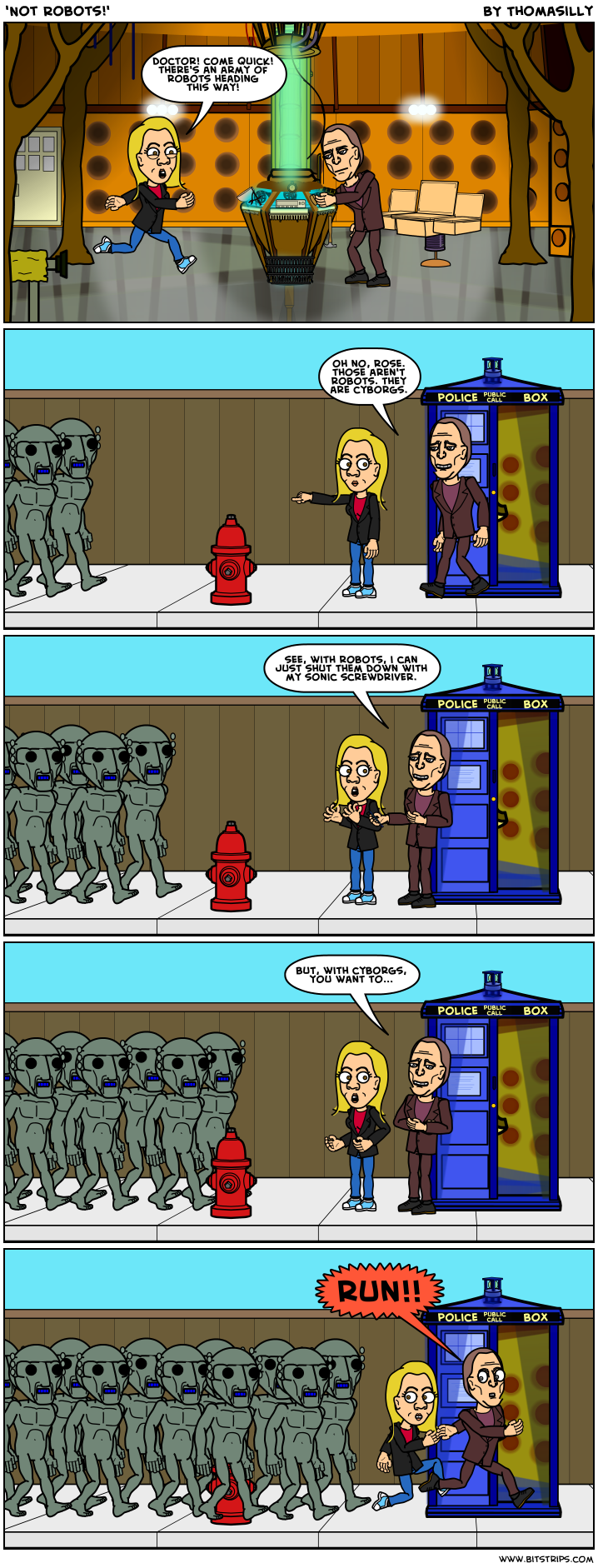 'Not Robots!'