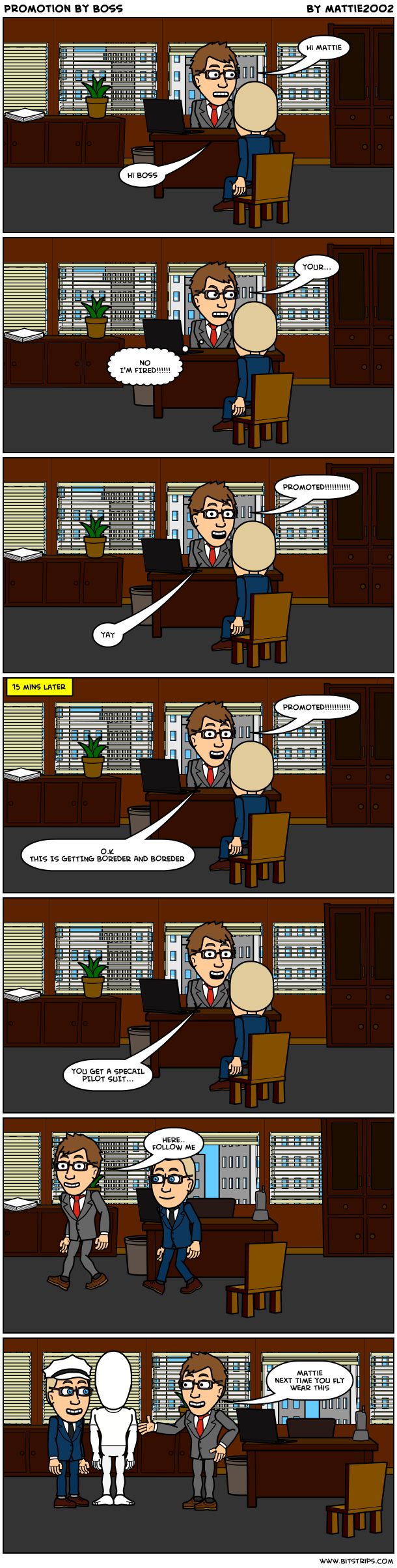 Promotion by Boss