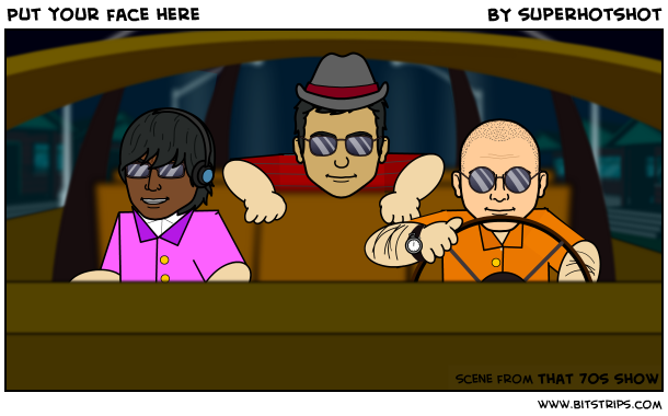 Put your face here