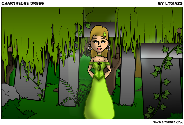 Chartreuse Dress