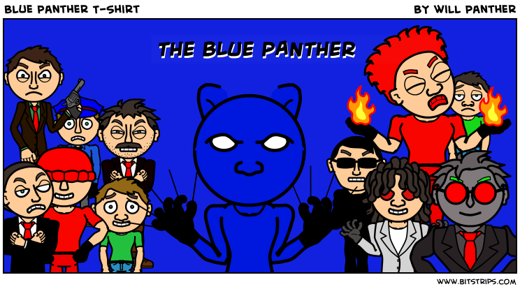 Blue Panther T-Shirt