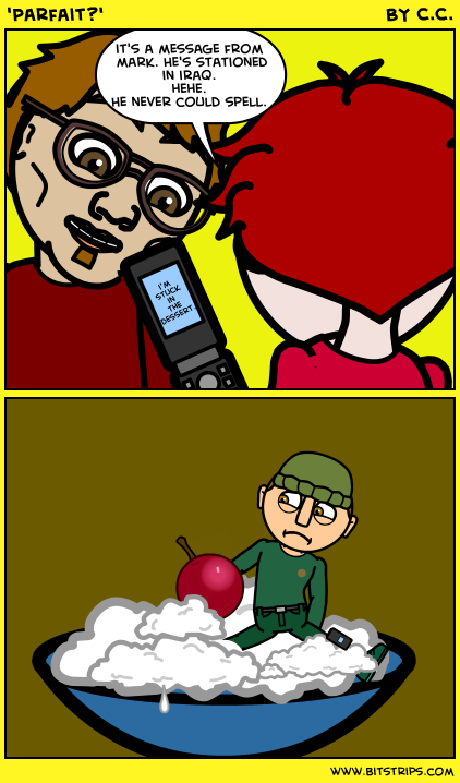 'Parfait?'