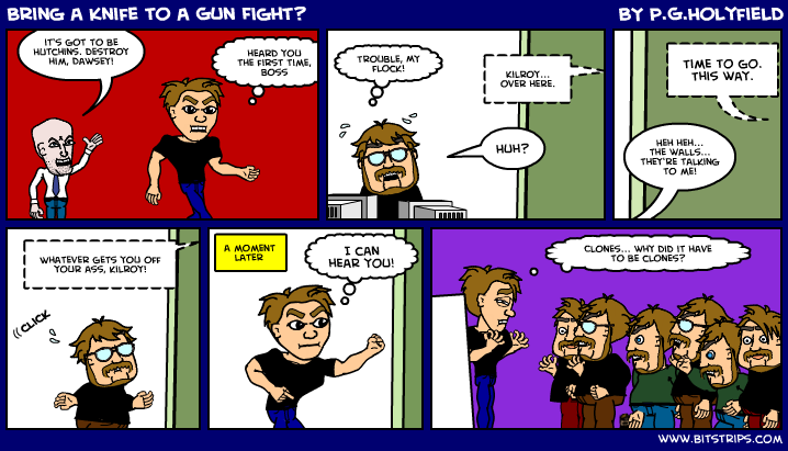 Bring a Knife to a Gun Fight?