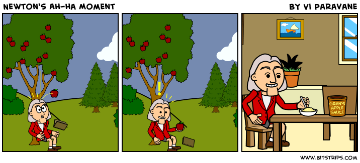 Newton's Ah-ha Moment
