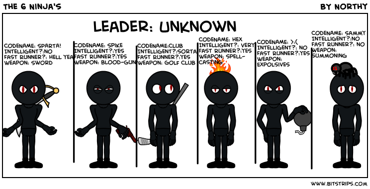 The 6 Ninja's
