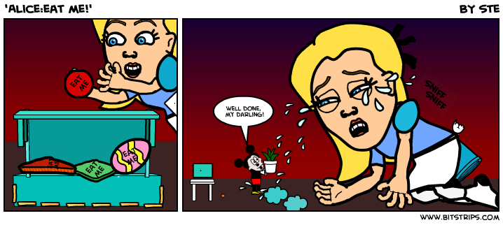 'Alice:eat me!'