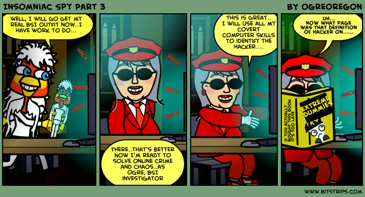 Insomniac Spy Part 3