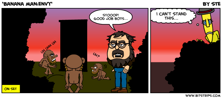 'Banana man:envy'
