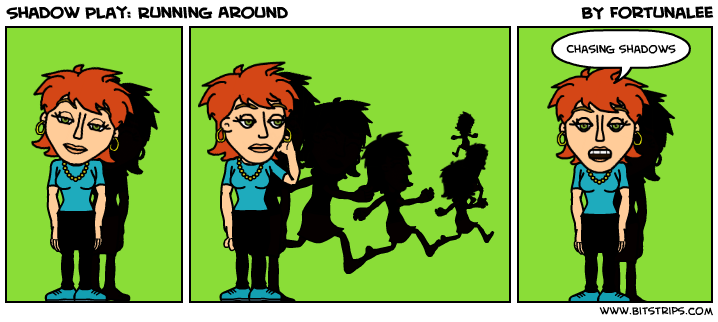 Shadow Play: Running Around