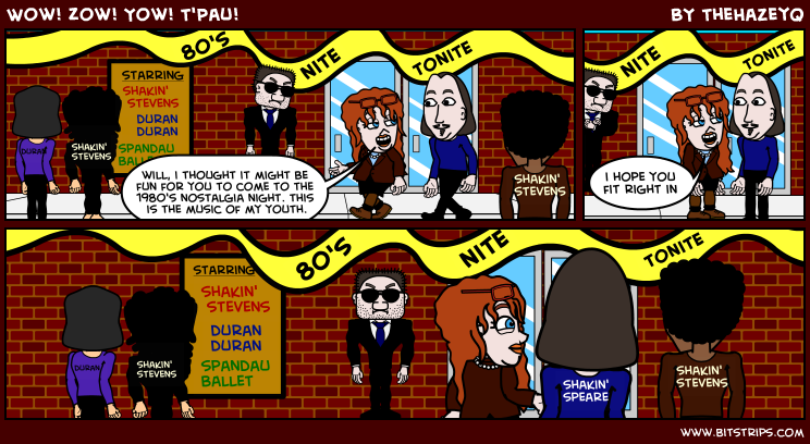 Wow! Zow! Yow! T'Pau!