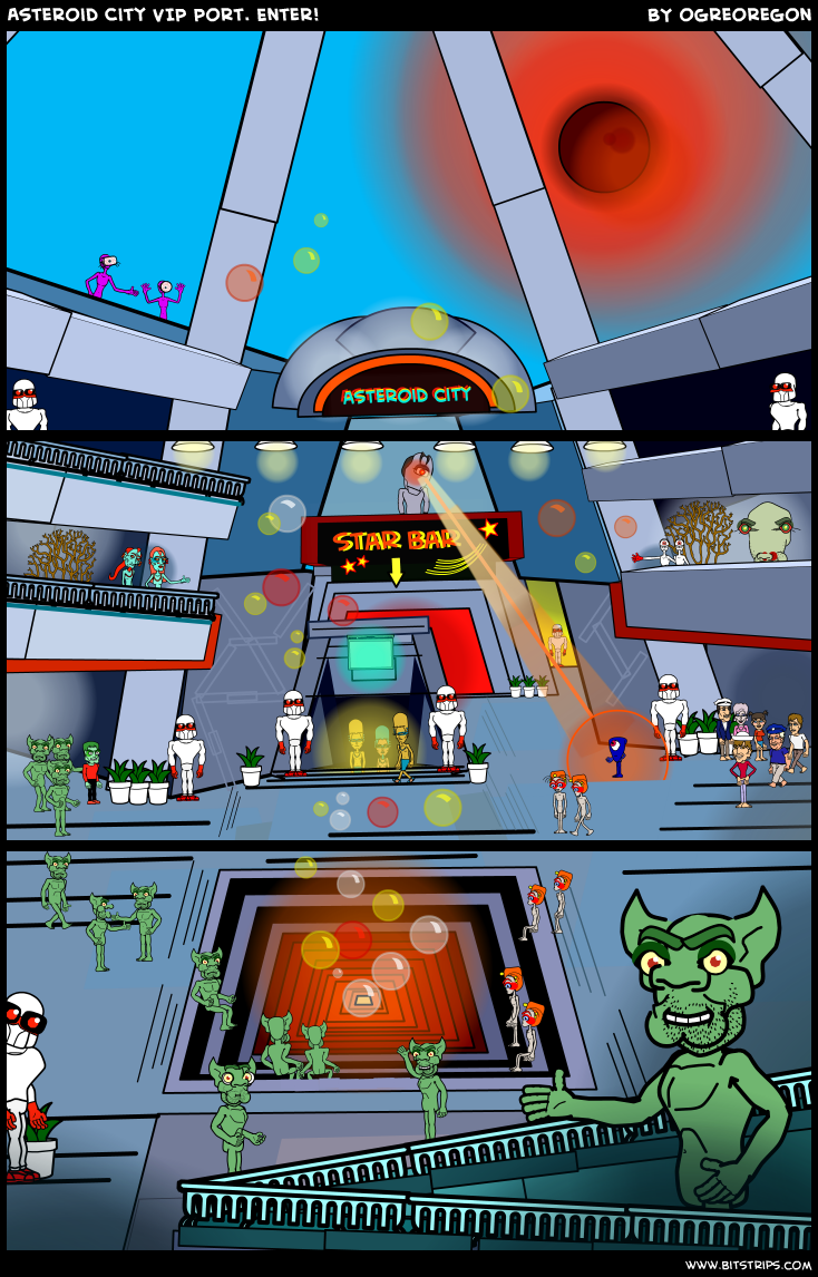 Asteroid City VIP Port. Enter!